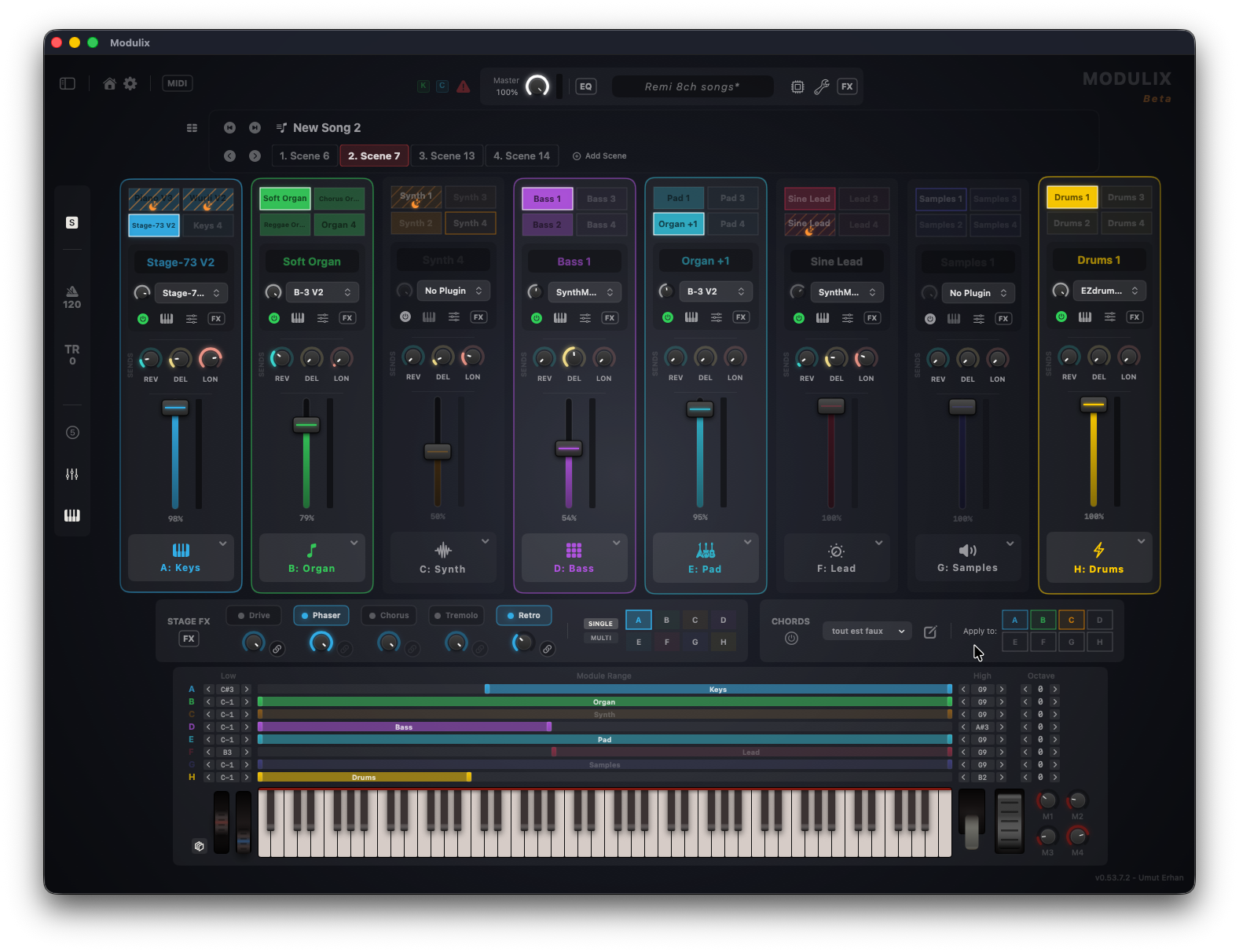 Modulix Interface Preview