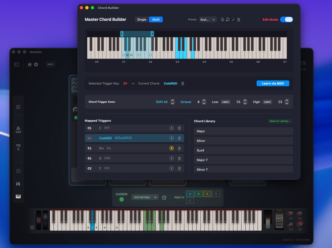 Intelligent Chord Builder